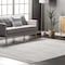 Nuloom Kiley Faded Serene Stripes Area Rug 4ft 3in x 6ft LPBL13A-406 - alternate 1